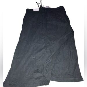 Size 18 American Eagle Outfitters Black linen/cotton Skirt NWT